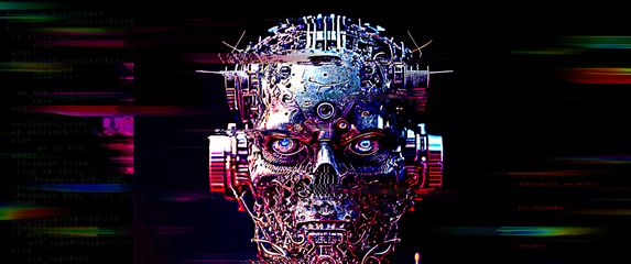 Opasan robot, ilustracija