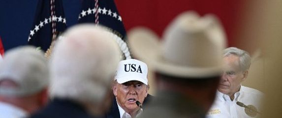 Donald Trump i Greg Abbott