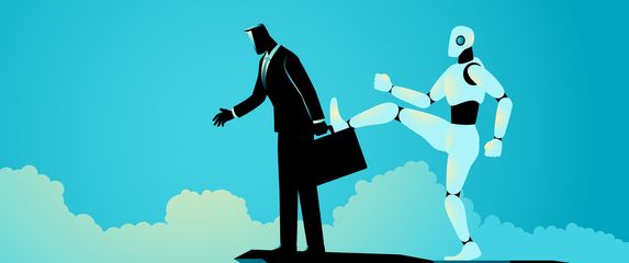 Otkaz zbog AI, ilustracija