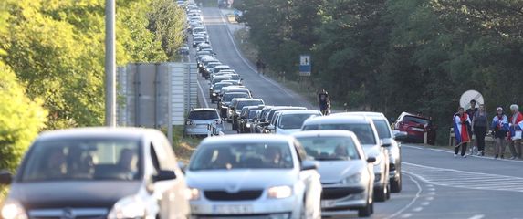 Gužve nakon koncerta Thompsona u Sinju