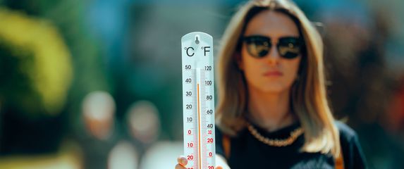 Vrućina, ilustracija