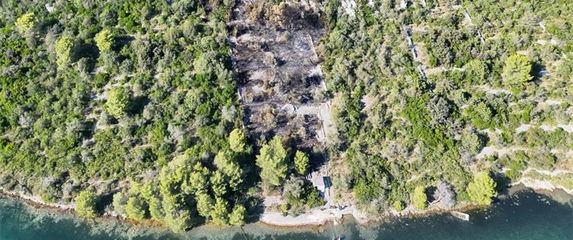 Posljedice požara na Čiovu