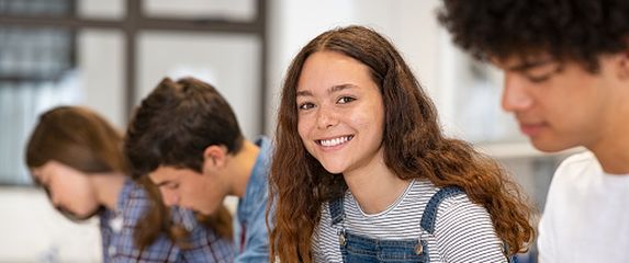 Učenici srednje škole, ilustracija