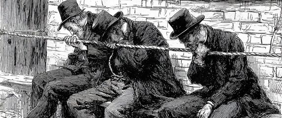 Spavanje na konopima/Ilustracija