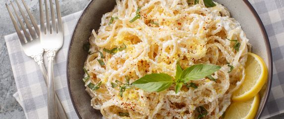 Tjestenina s ricottom i limunom