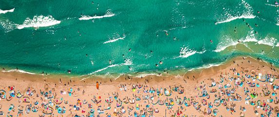 Plaža na Baltičkom moru u Poljskoj