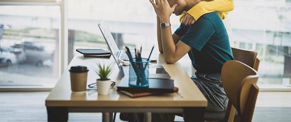 Sindrom izgaranja, ilustracija