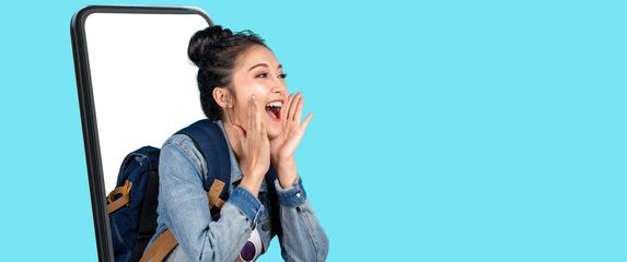 AI chatbot, ilustracija