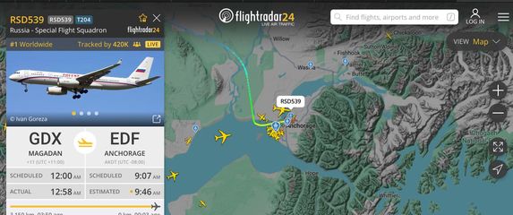 Let ruske delegacije