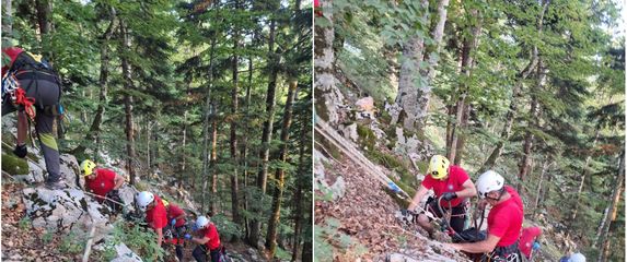 Akcija spašavanja na Velebitu