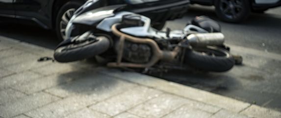 Ilustracija; Motociklistička nesreća