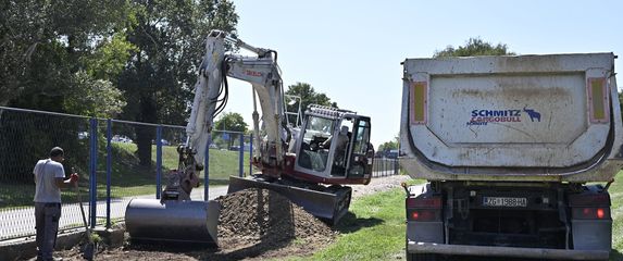 Radovi na ravnanju Hipodroma - 1