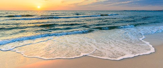 Pješčana plaža, ilustracija