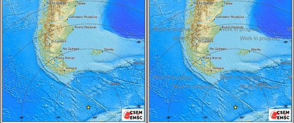 Potres u Drakeovu prolazu