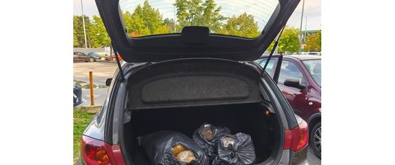 Zapljena na na parkiralištu Tržnice Utrina - 2