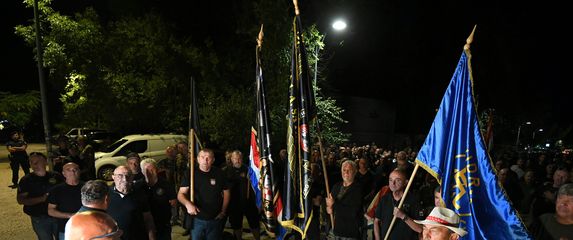 Prosvjed branitelja u Benkovcu - 3