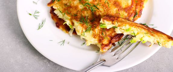 Uštipci s tikvicama i feta sirom