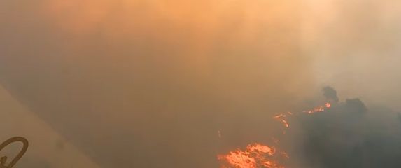 Pogled iz kokpita kanadera, screenshot