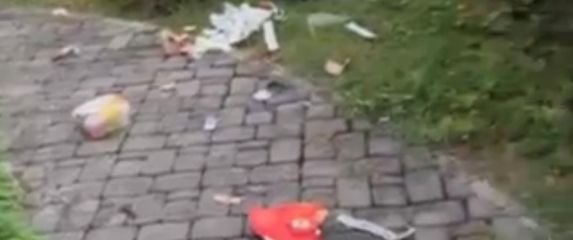 Netko je bacio smeće u dvorište gradonačelnika Mirka Duspare