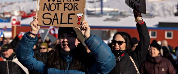 Prosvjednici na Grenlandu