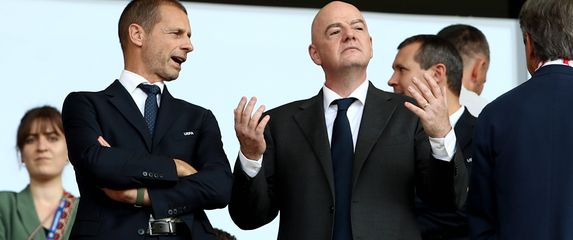 Aleksander Čeferin i Gianni Infantino