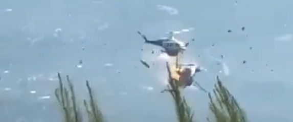 Sudar helikoptera u Grčkoj