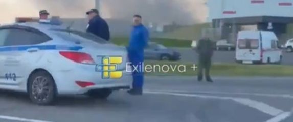Napad na rusko skladište
