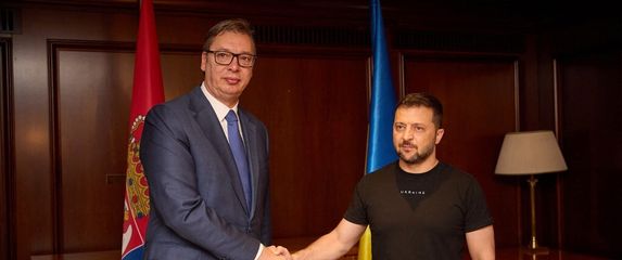 Aleksandar Vučić i Volodimir Zelenski