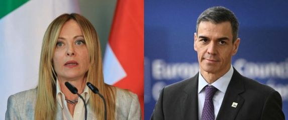 Pedro Sánchez i Giorgia Meloni