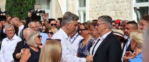 Andrej Plenković i Zoran Milanović