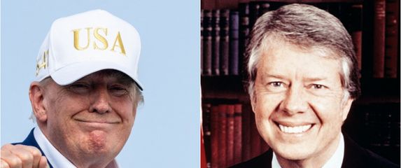 Donald Trump i Jimmy Carter
