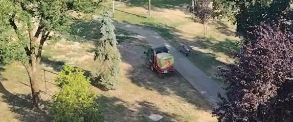 Košnja trave po vrućini