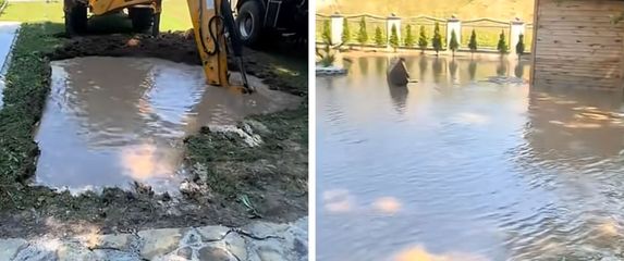Poplava u dvorištu