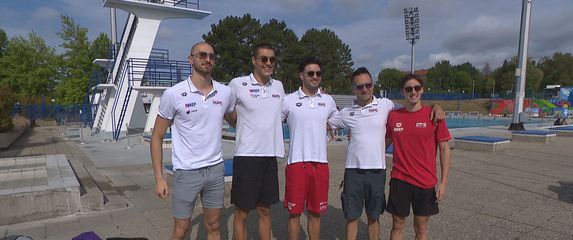 Plivači iz štafete