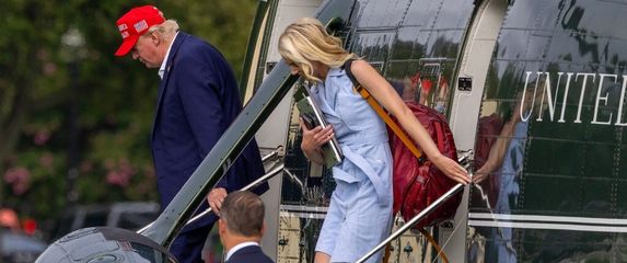 Donald Trump i Natalie Hart