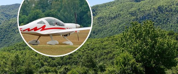 Velebit i srušeni zrakoplov