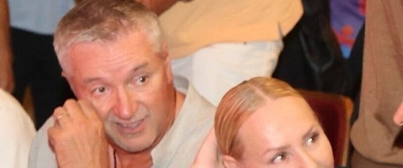 Toni Kukoč i supruga