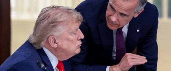 Donald Trump i Mark Carney