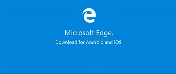 Microsoft Edge za Android i iOS