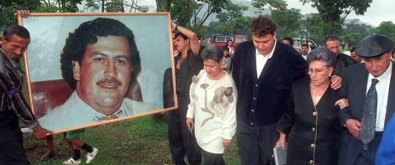 Pogreb Pabla Escobara (Foto: AFP)