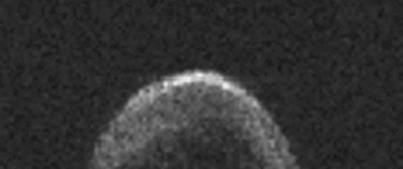 Asteroid u obliku lubanje dobio je nadimak Halloween asteroid (Foto: NAIC-Arecibo/NSF)