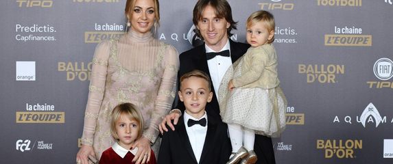 Luka Modrić s obitelji (Foto: Profimedia)