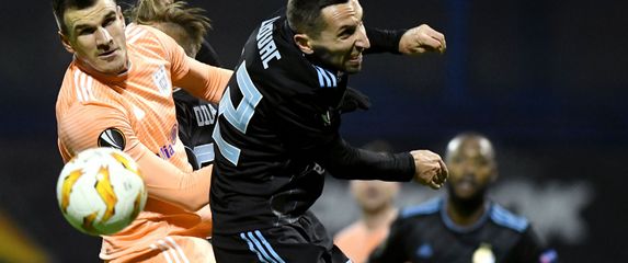 Ivan Santini i Marin Leovac (Foto: AFP)