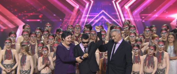 Denis Barta proglašen pobjednikom Supertalenta (Foto: Dnevnik.hr)