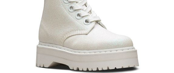 Dr. Martens Molly čizme - bijele