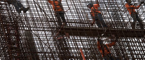 Građevinski radnici (Foto: Arhiva/AFP)