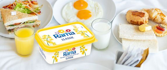 Rama margarin kao dodatak doručku