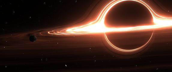 Crna rupa, ilustracija