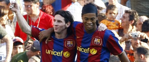 Lionel Messi i Ronaldinho