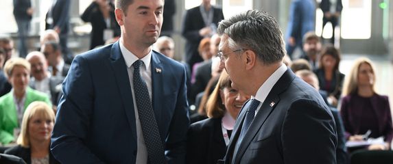Bivši ministar Davor Filipović i Andrej Plenković